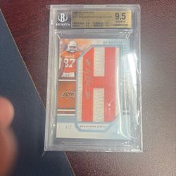 BRANDON PETTIGREW PATCH AUTO 4 OUT OF 7