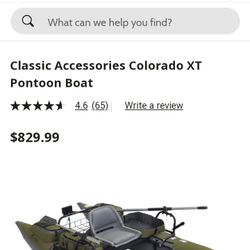 New Unopened In Box Pontoon Boat