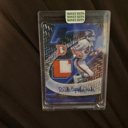 Rick Upchurch Patch Auto Numbered To 25!