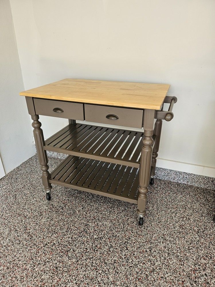 Kitchen Island Solid Wood