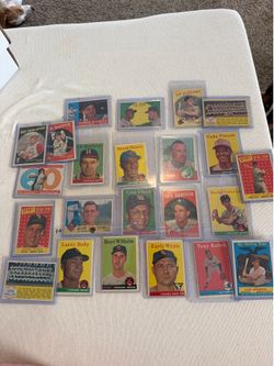(25) 1950-60 BASEBALL SUPERSTAR CARDS