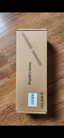 LED Bathroom Light Fixtures, Gold Vanity Lights for Bathroom, 360° Full Lighting Dimmable LED 24 inch Vanity Light Bar Over Mirror, Hardwired Modern W