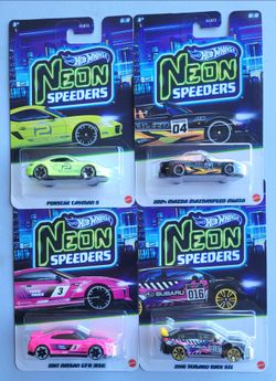 2026 Hot Wheels Neon Speeders Mix 2