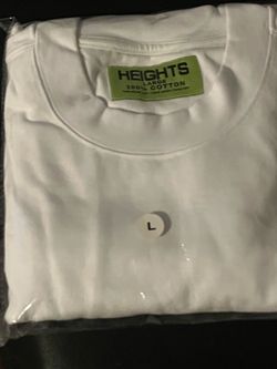 Brand new white tee shirts large