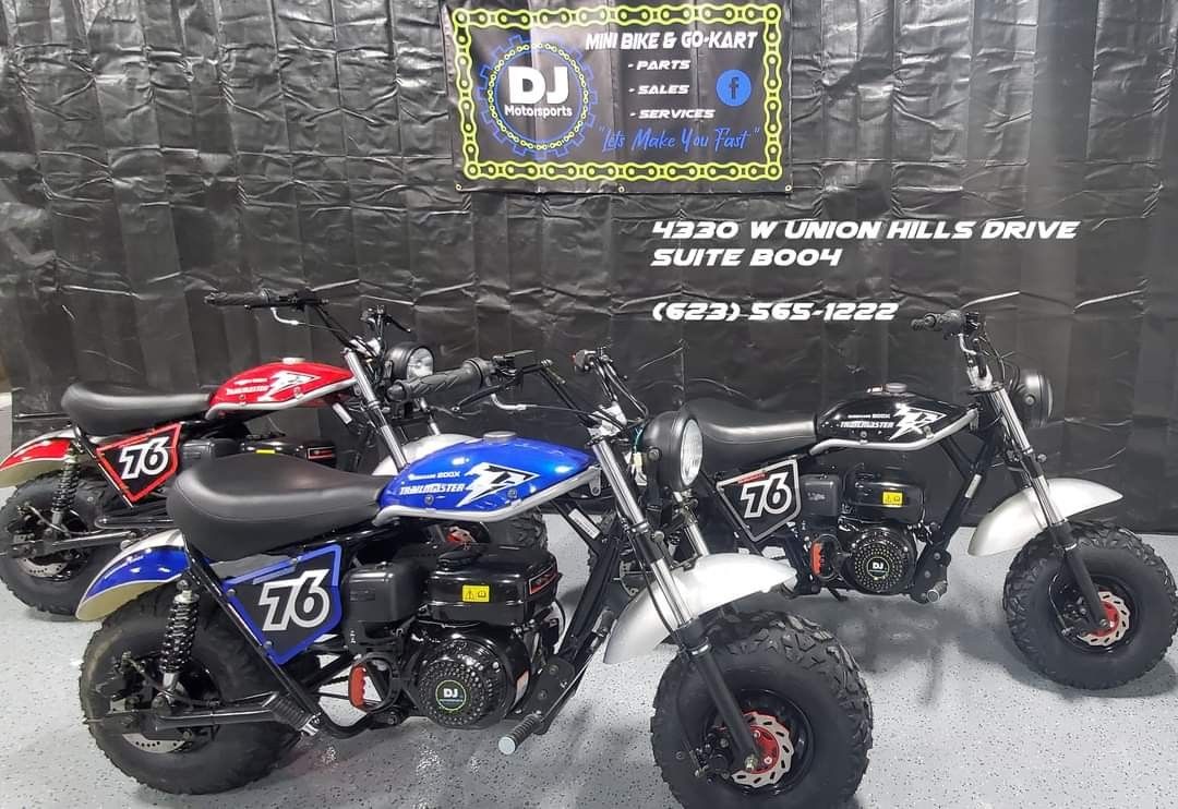 MB200x Minibike Full Suspension Monster Moto Coleman