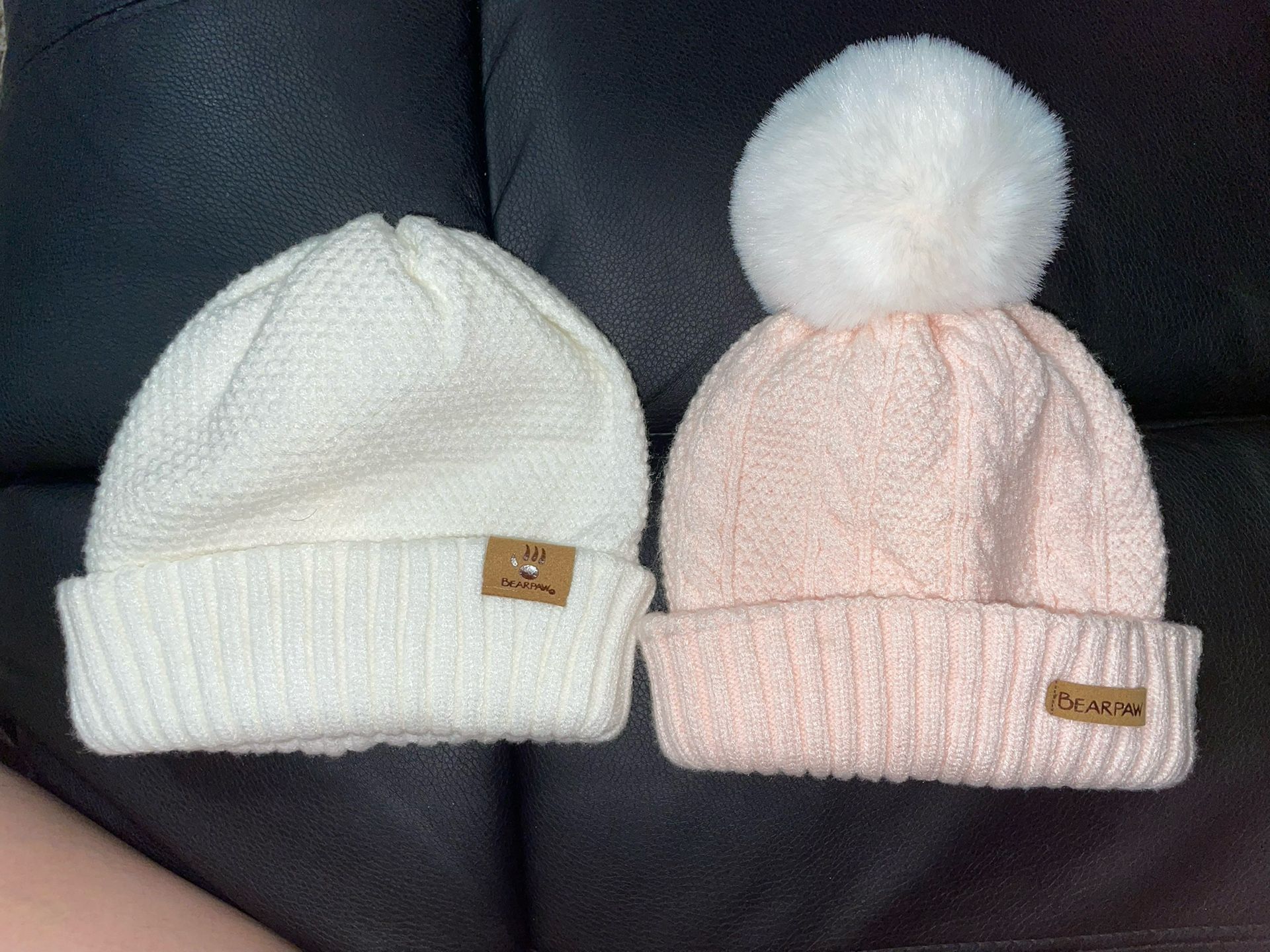 2T-4T Babygirl Winter Beanies