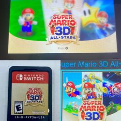Super Mario 3D All-Stars - Nintendo Switch CART ONLY Rare 64 Sunshine Galaxy 