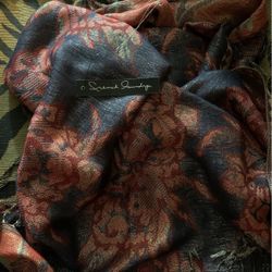 Large French Laundry Shawl Scarf