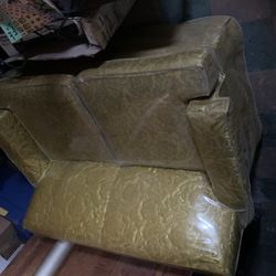 Vintage  Loveseat And Sofa