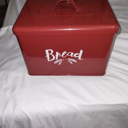 Metal Bread Box 