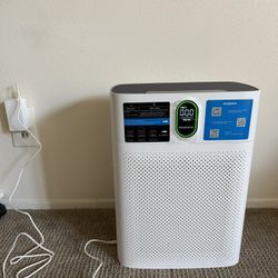 MORENTO Air Purifier for home Large Rooms up to 1076 ft2, Wi-Fi and Alexa compatible, PM2.5 Air Qual