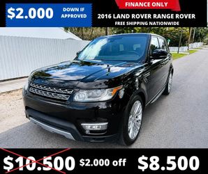 2016 Land Rover Range Rover Sport