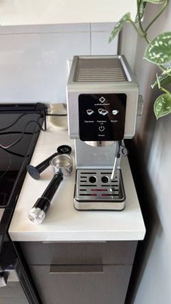 LINKChef Espresso Machine 20 Bar, Professional Espresso Maker with Milk Frother Steam Wand