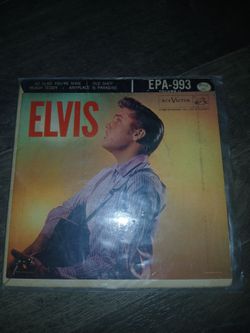 Elvis Presley - Elvis Volume II 7" EP (1956, RCA Victor EPA-993) Rockabilly VG/VG+