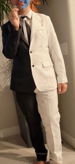 Medium men’s Halloween costume Two face full outfit