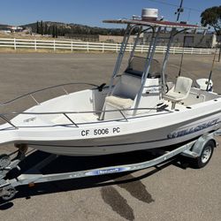 1997 Wellcraft 190 CCF Center Console Fishing Boat With Evinrude 115 SPL