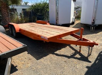 *DISCOUNT* New Carson 7x14 Heavy Duty Car Hauler Trailer 14k gvwr