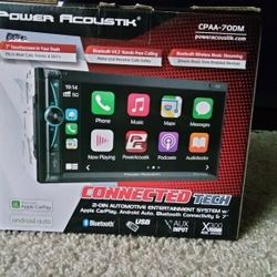 Power Acoustik Car Stereo/AP Two 12's Speakers