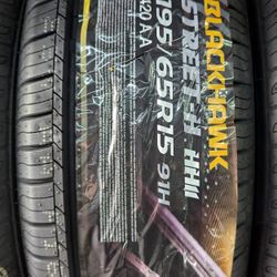 195/65/15 Blackhawk Street All Season 