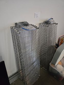 5 teir heavy duty wire racks