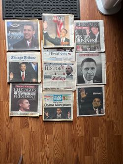 Obama papers when he won and when he took power