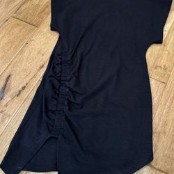 Free People Fitted Black Short Dress 