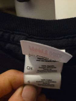Navy Blue Cotton Sweatshirt Size Small