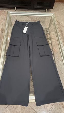 Veronica Beard Black Cargo Pant