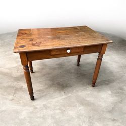Antique Vintage Wood Desk 