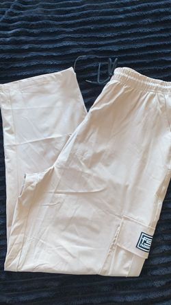 Khaki Fashion Cargo Pants with Drawstring Waist
