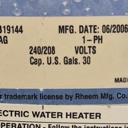 Ge Water Heater 
