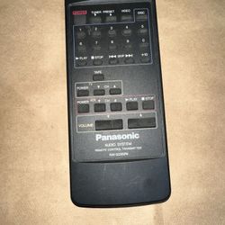 Panasonic Audio System Remote Control RAK-SG305PM