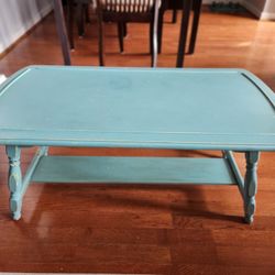 Light Blue Coffee Table