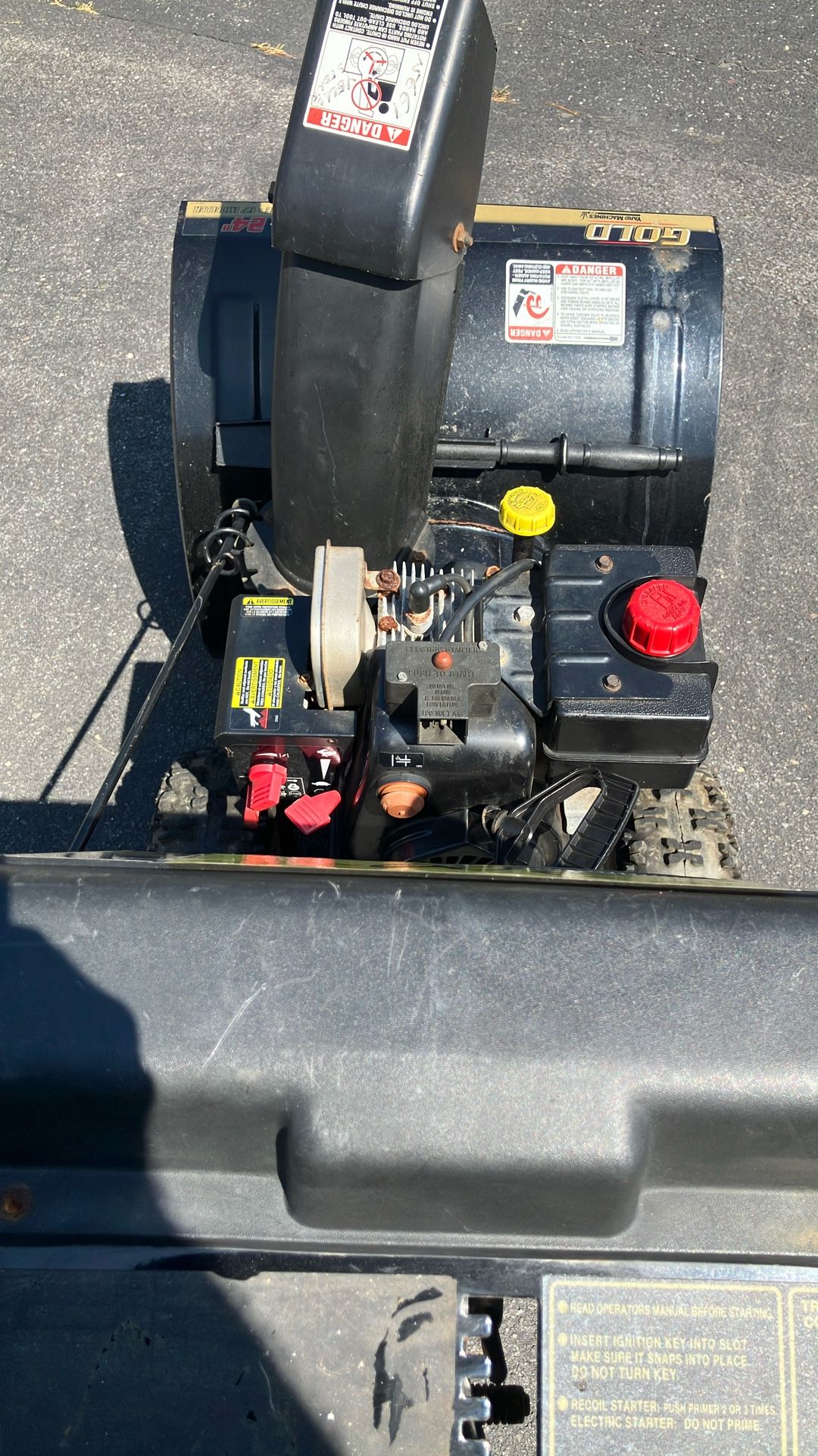 Yard Machines Electric Start 24” Snow Blower