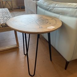 Compass End Table
