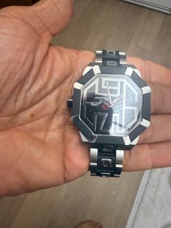 Haimov Oversized Square Face Watch