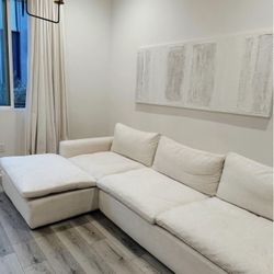 White sectional Sofa