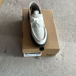 Dr.martens Adrian Ye White Smooth Leather 