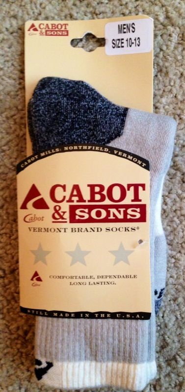 Cabot and Sons Vermont Wool Socks