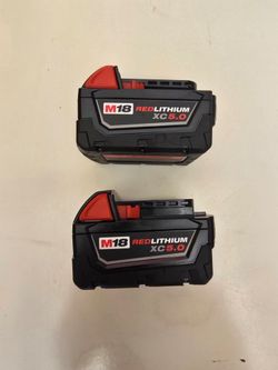 Milwaukee M18 XC5.0 Batteries 2-pack