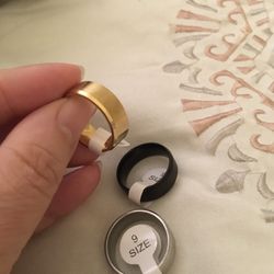 Mens Fashion Stainless Steel Wedding Band Size 10