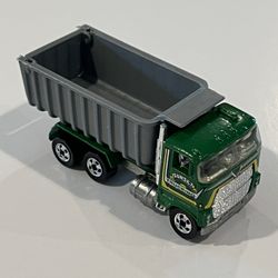 Vintage 1982 Hot Wheels Workhorses Ford COE Sunset Trucking Dump Truck Loose