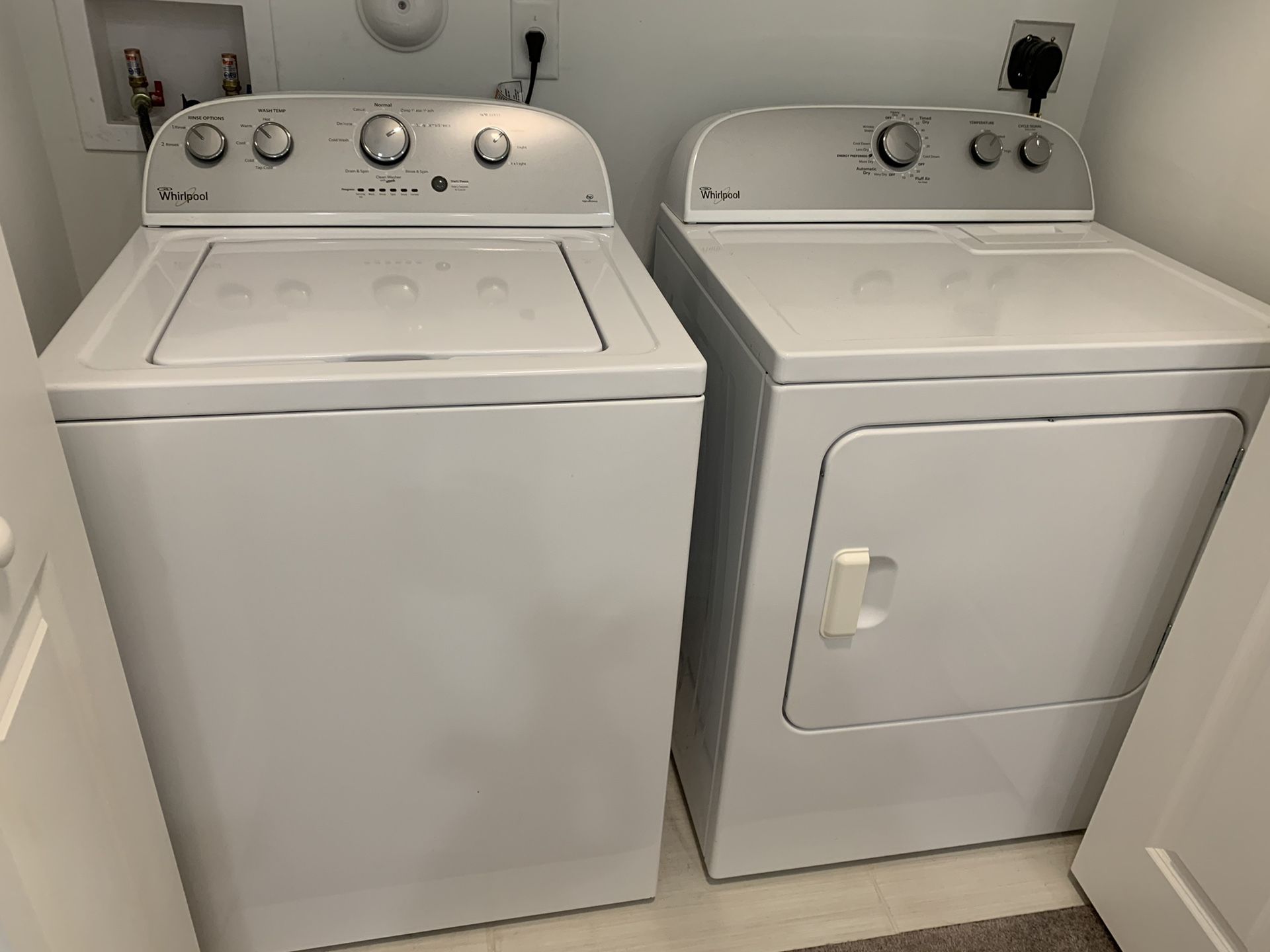 Whirlpool Washer & Dryer