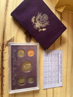 1988 S Proof S et U S Mint Original Box with COA 5 Coin S