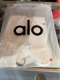 Alo Short Sleeves. White