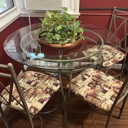 Table And 4 Chairs
