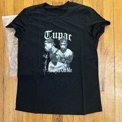Tupac Rapper Gangster T-Shirts Women’s Small New