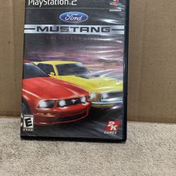 Play Station 2 The Legend Lives Ford Mustang