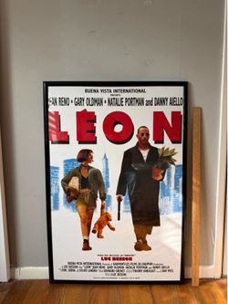 Framed Film Poster of “Léon the Professional”