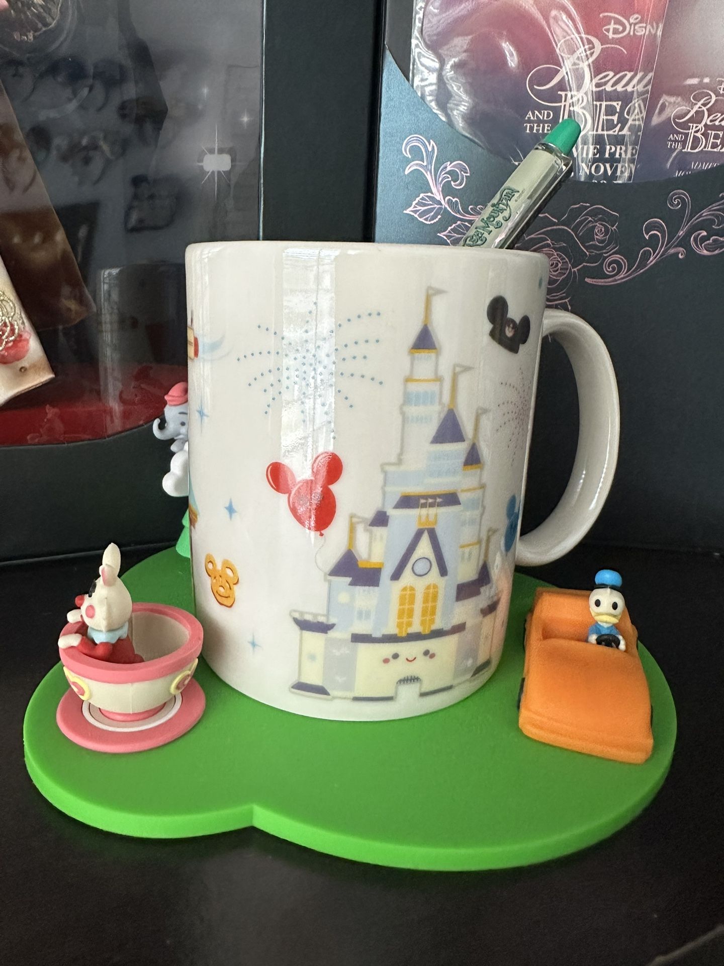 Disney Ceramic Mug With Coaster